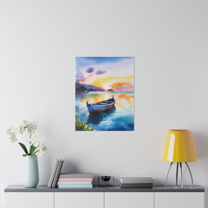 Wall Decor Giclee Fine Art Print - Sunset by the Sea Print - Decorative | Wall