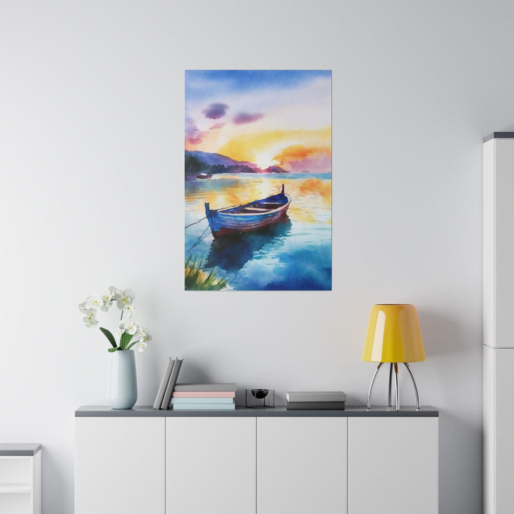 Wall Decor Giclee Fine Art Print - Sunset by the Sea Print - Decorative | Wall