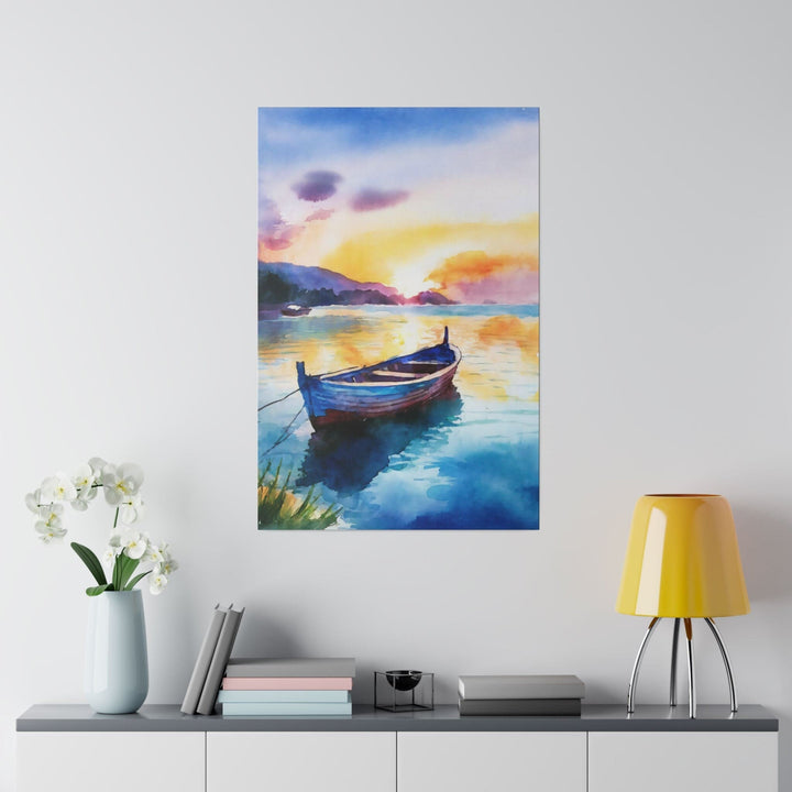 Wall Decor Giclee Fine Art Print - Sunset by the Sea Print - Decorative | Wall