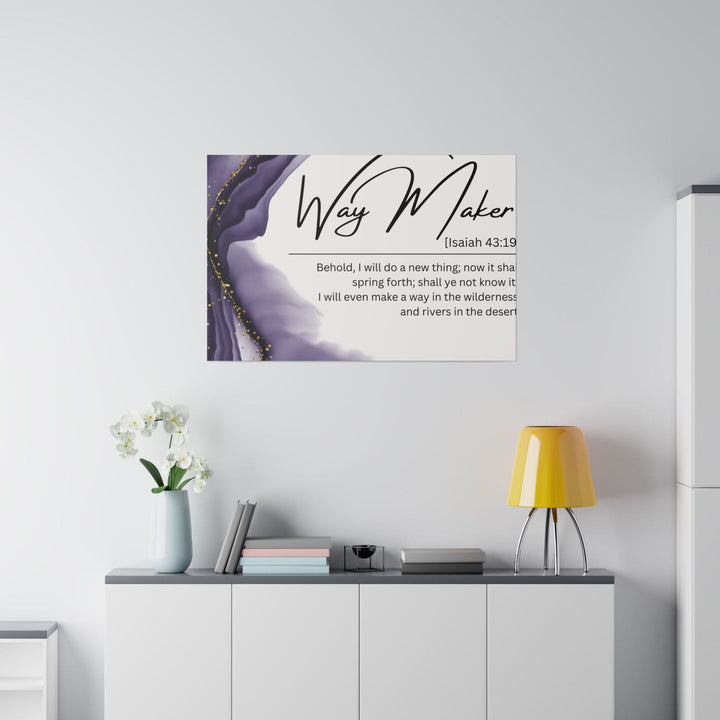 Wall Art Poster Print For Living Room Office Decor Bedroom Artwork Way Maker