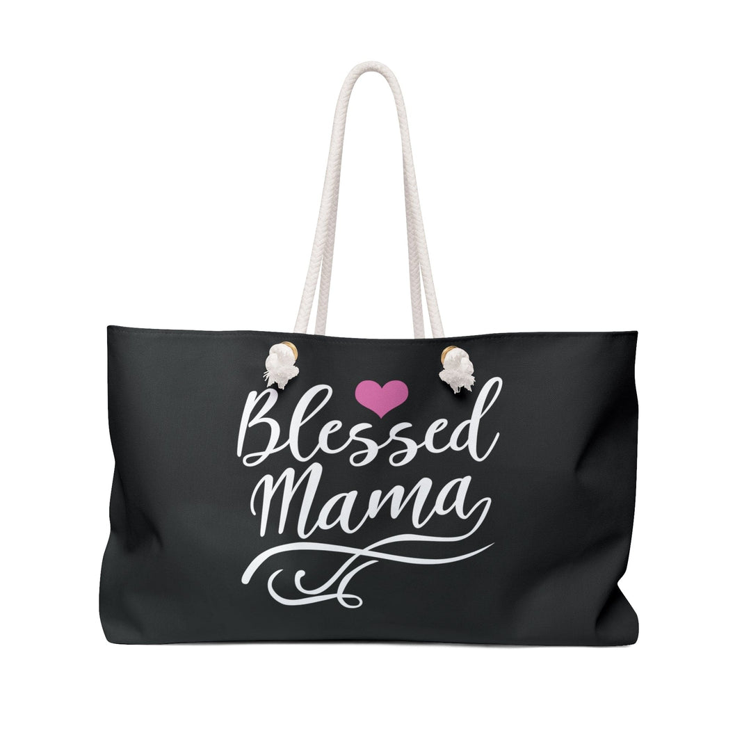 Weekender Bag - Blessed Mama Graphic Style Tote Bag - Bags/Tote Bags/Weekender