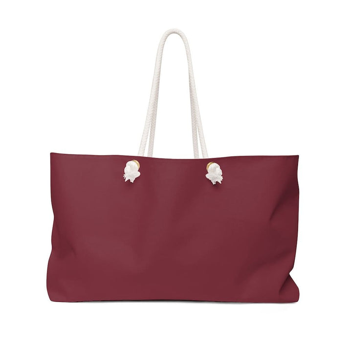 Weekender Tote Bag Burgundy - Bags | Tote Bags | Weekender