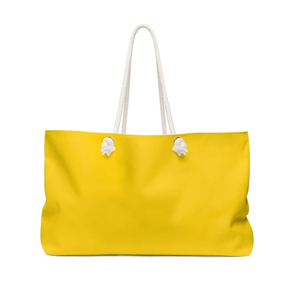 Weekender Tote Bag Golden Yellow - Bags | Tote Bags | Weekender