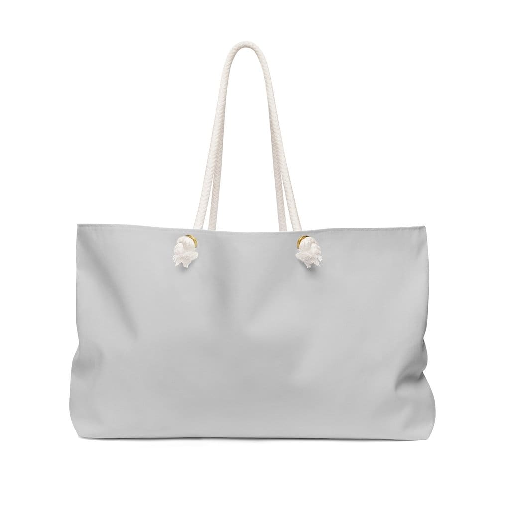 Weekender Tote Bag Light Grey - Bags | Tote Bags | Weekender