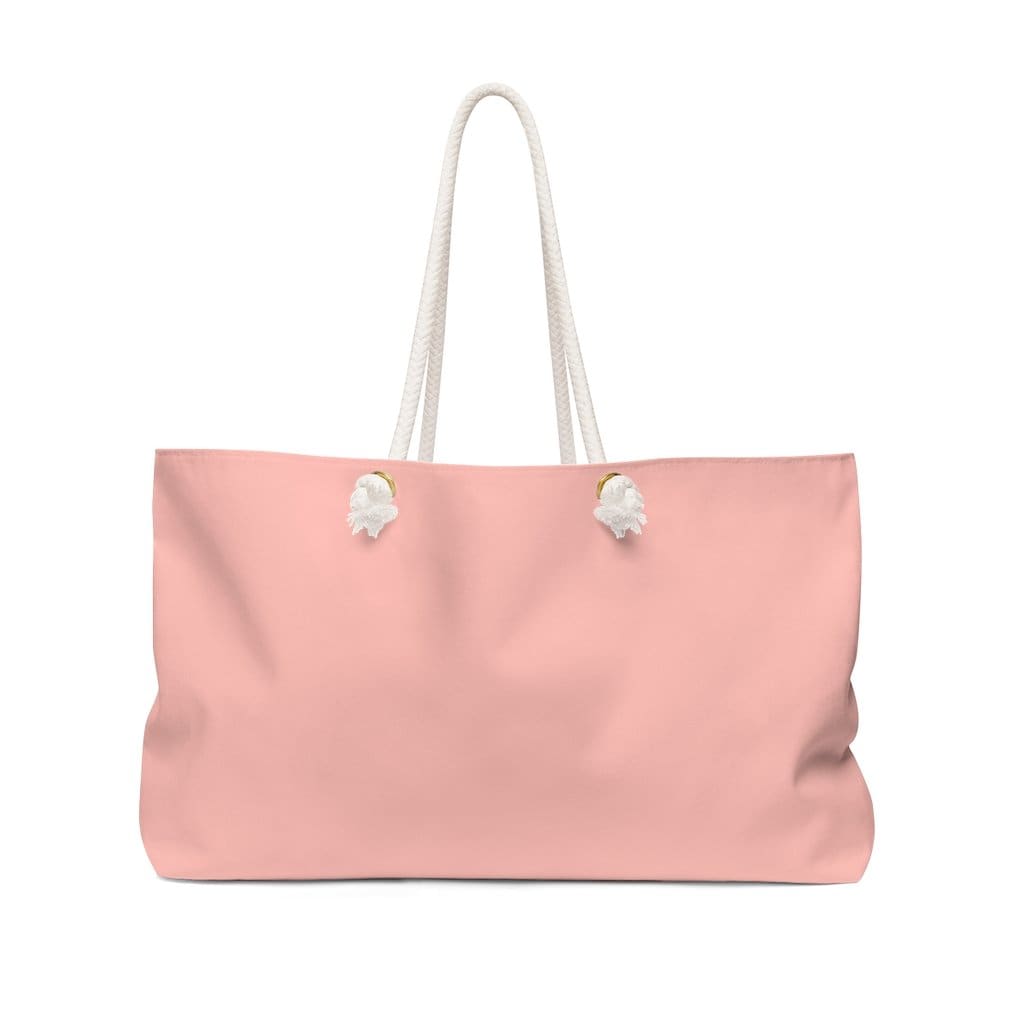 Weekender Tote Bag Pastel Peach Pink - Bags | Tote Bags | Weekender