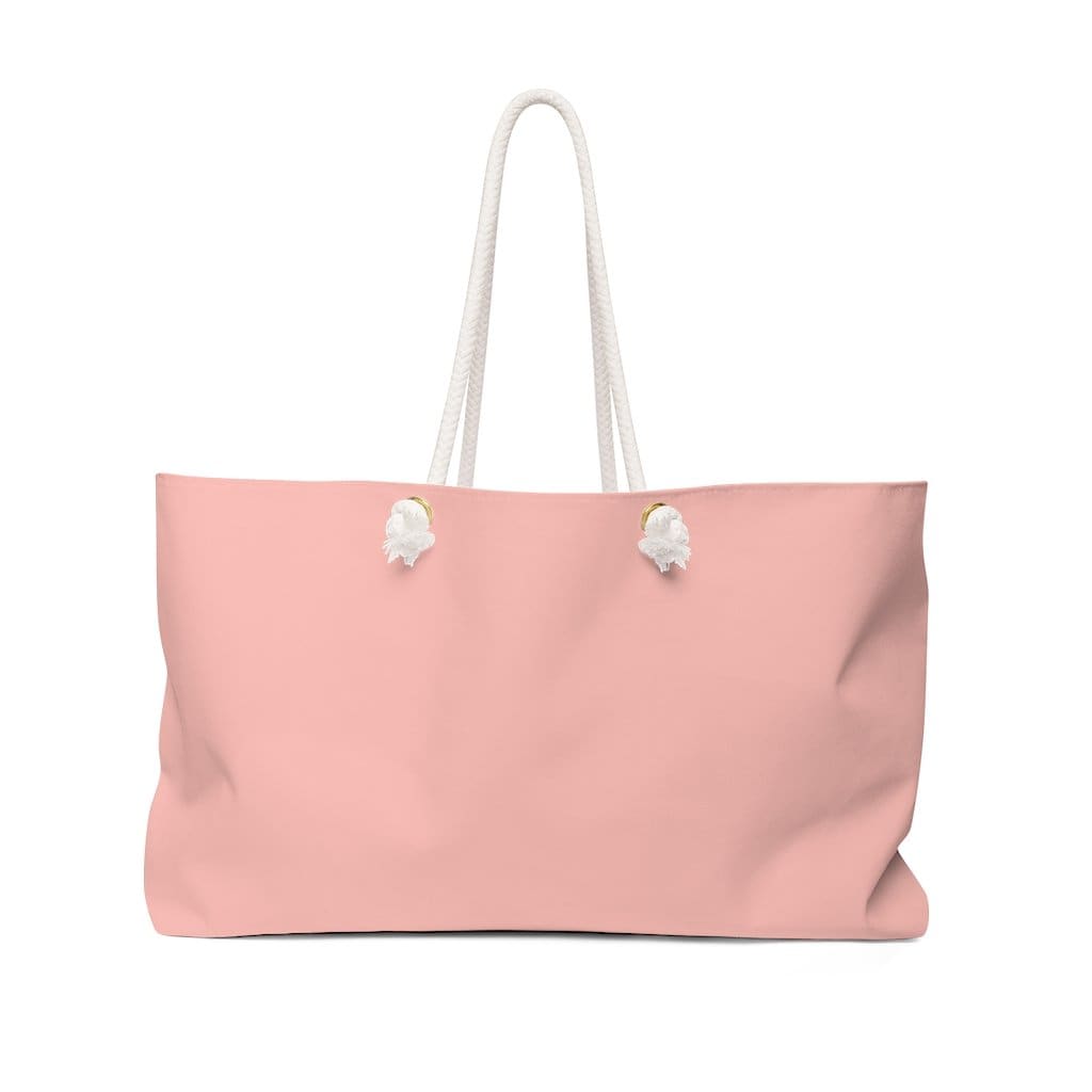 Weekender Tote Bag Pastel Peach Pink - Bags | Tote Bags | Weekender