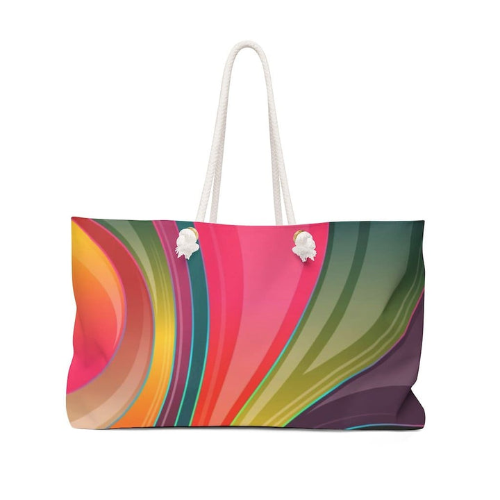 Weekender Tote Bag Swirl Multicolor Illustration - Bags | Tote Bags | Weekender