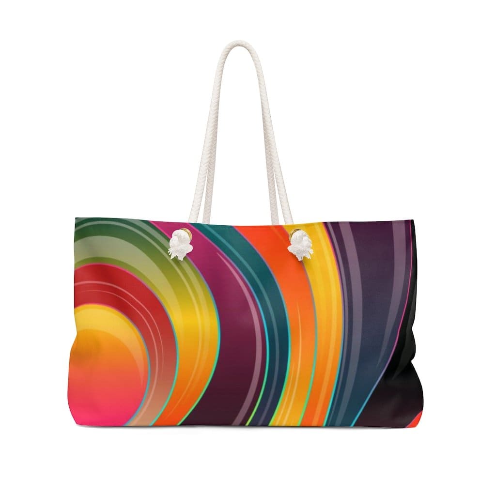 Weekender Tote Bag Swirl Multicolor Illustration - Bags | Tote Bags | Weekender