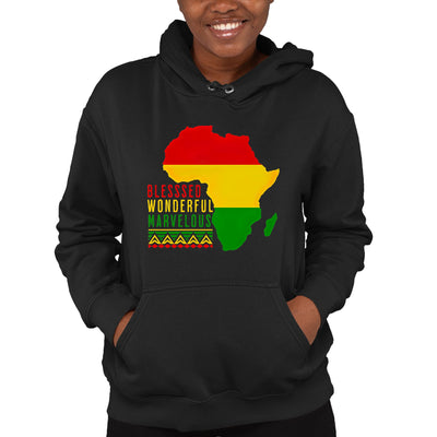 Womens Activewear Blessed Wonderful Marvelous Christian African - Womens