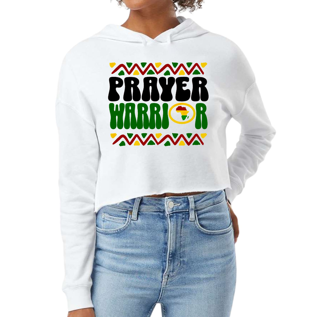 Womens Activewear Prayer Warrior Christian Inspiration Africa Black - Womens