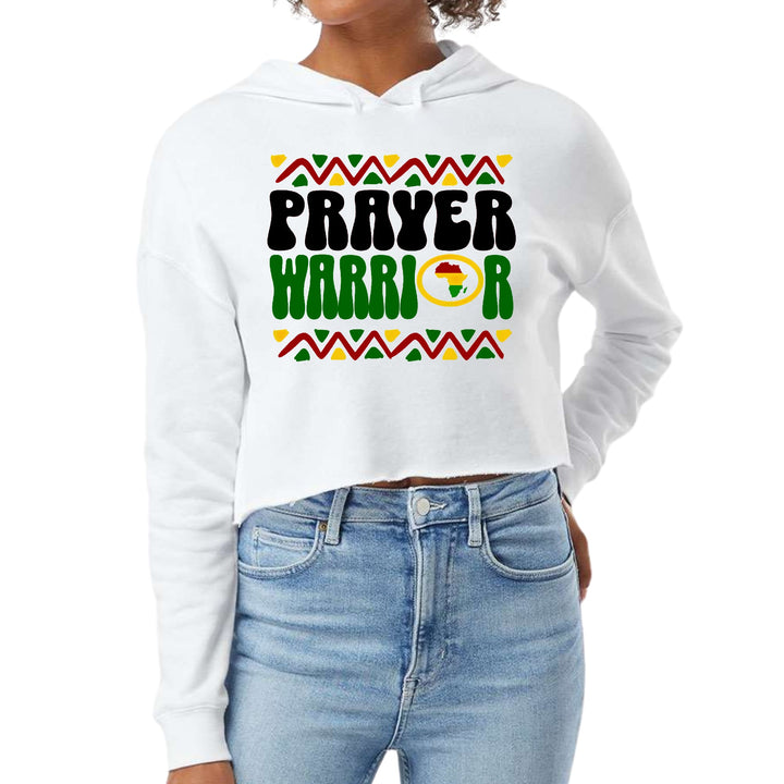 Womens Activewear Prayer Warrior Christian Inspiration Africa Black - Womens