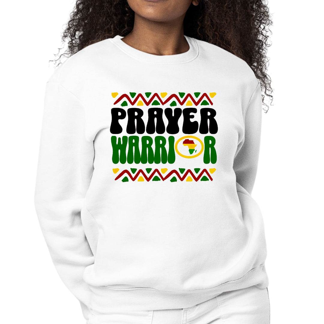 Womens Activewear Prayer Warrior Christian Inspiration Africa Black - Womens