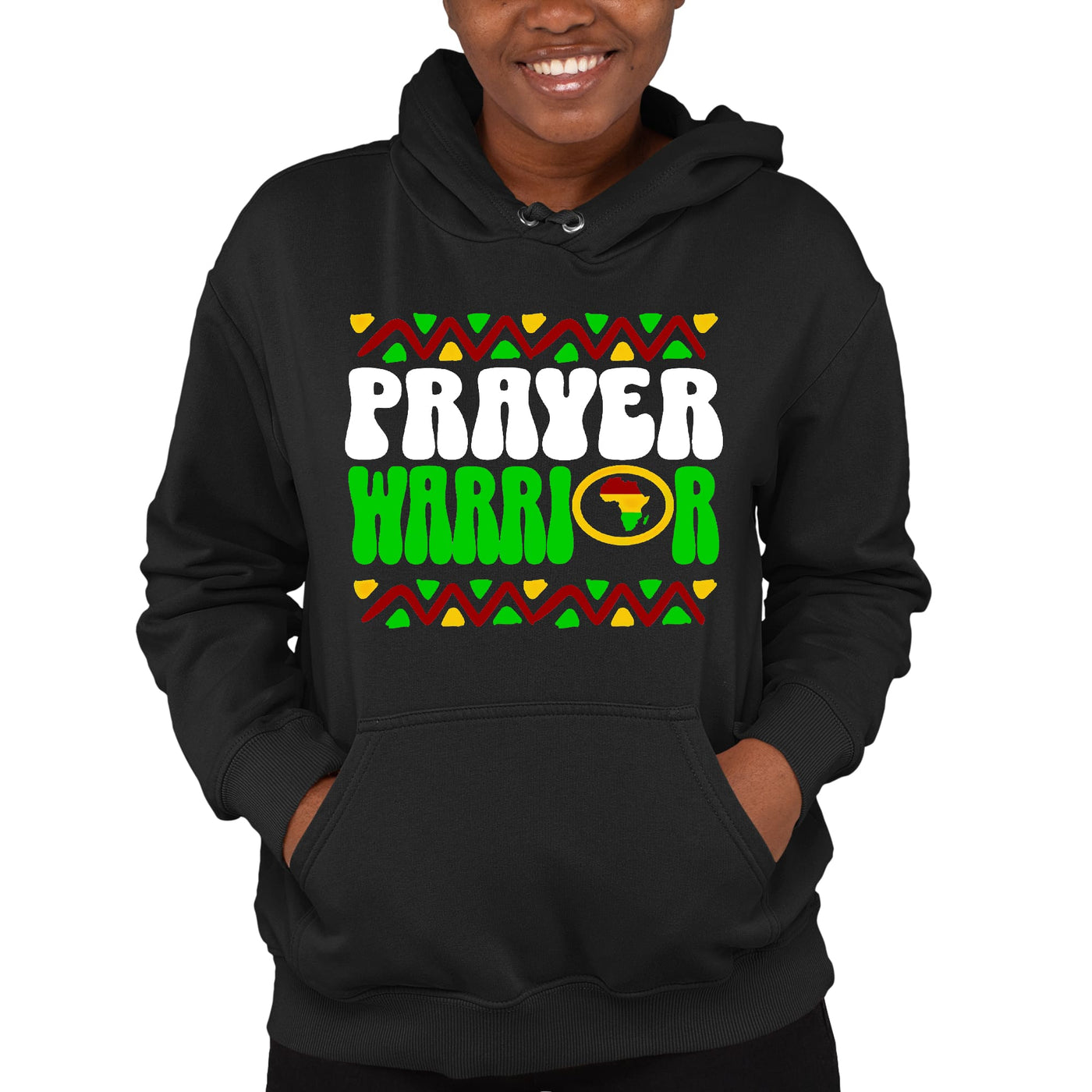 Womens Activewear Prayer Warrior Christian Inspiration Africa - Womens