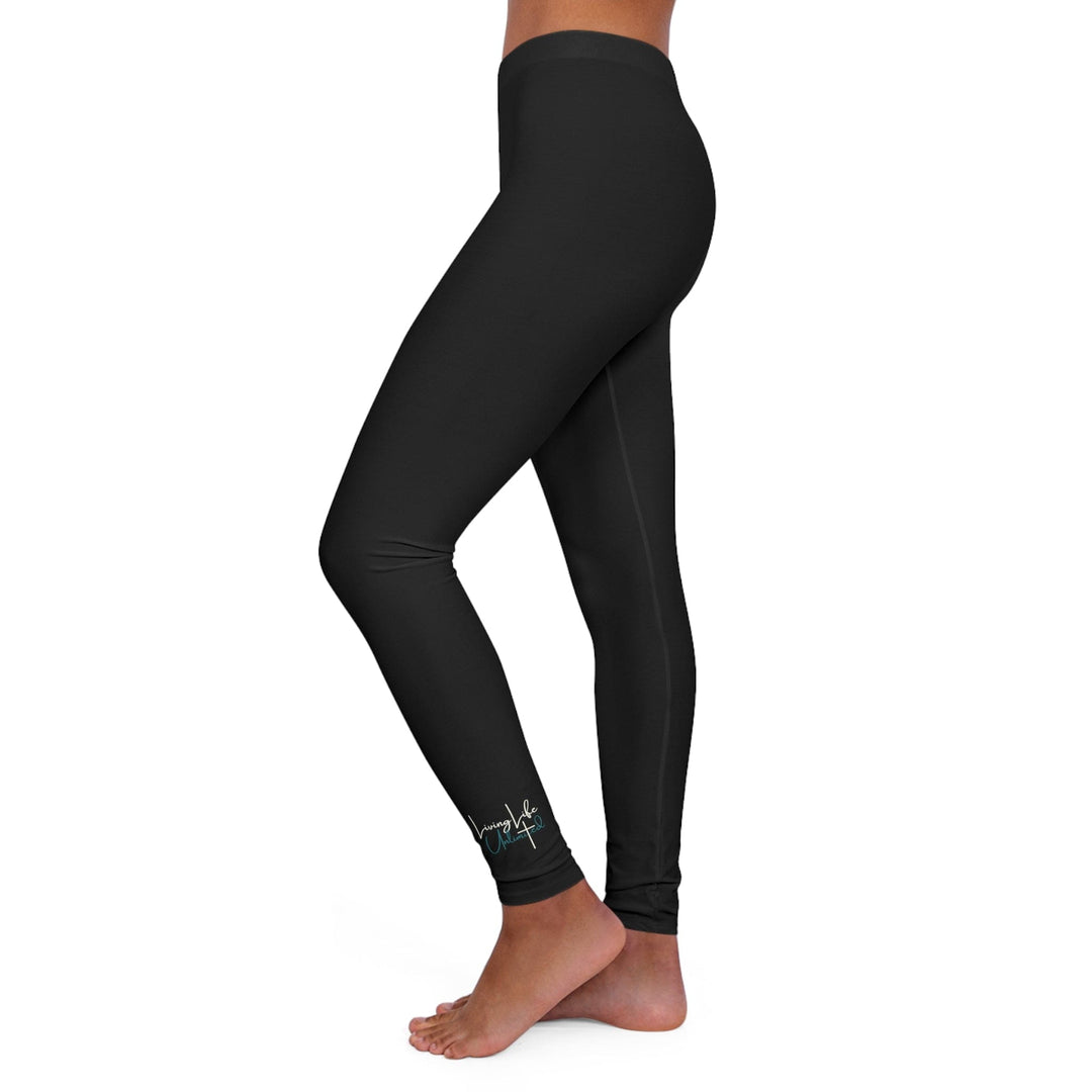 Womens Black Fitness Leggings Living Life Unlimited - Womens | Leggings | Black