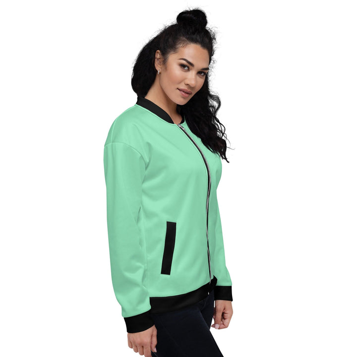 Womens Bomber Jacket Seafoam Green - Womens | Jackets | Bombers