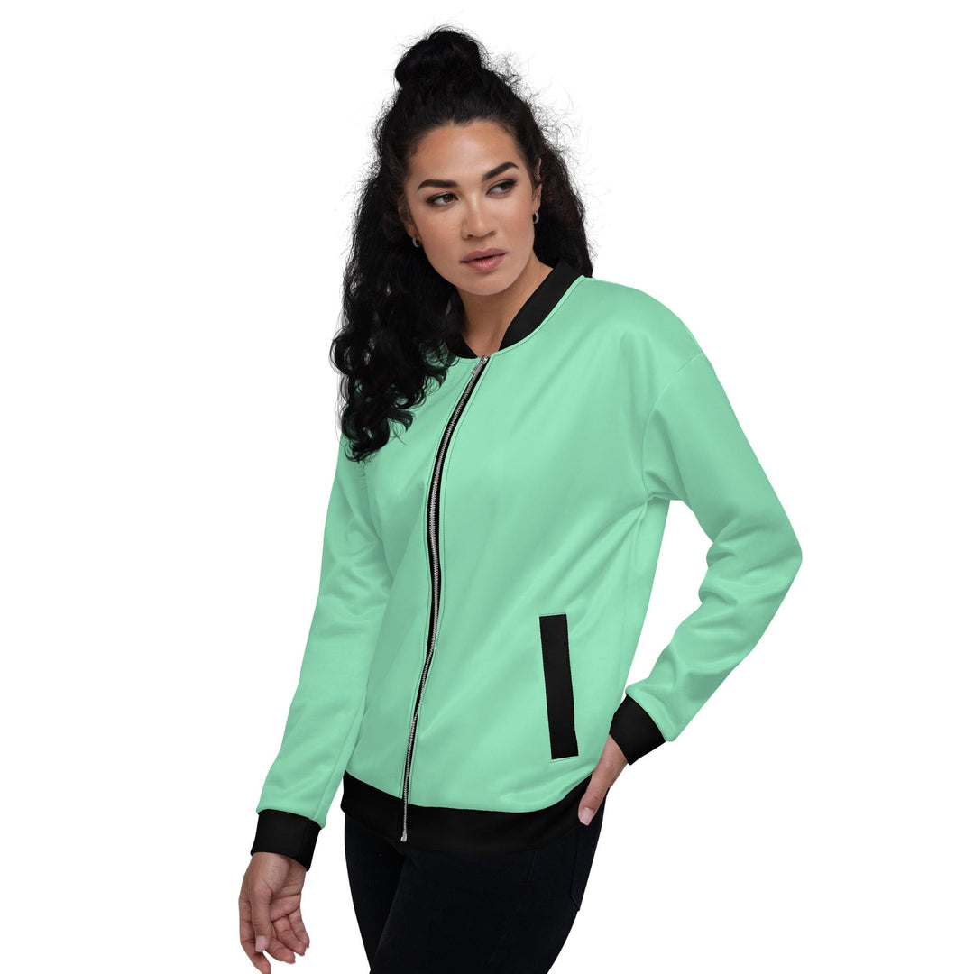 Womens Bomber Jacket Seafoam Green - Womens | Jackets | Bombers