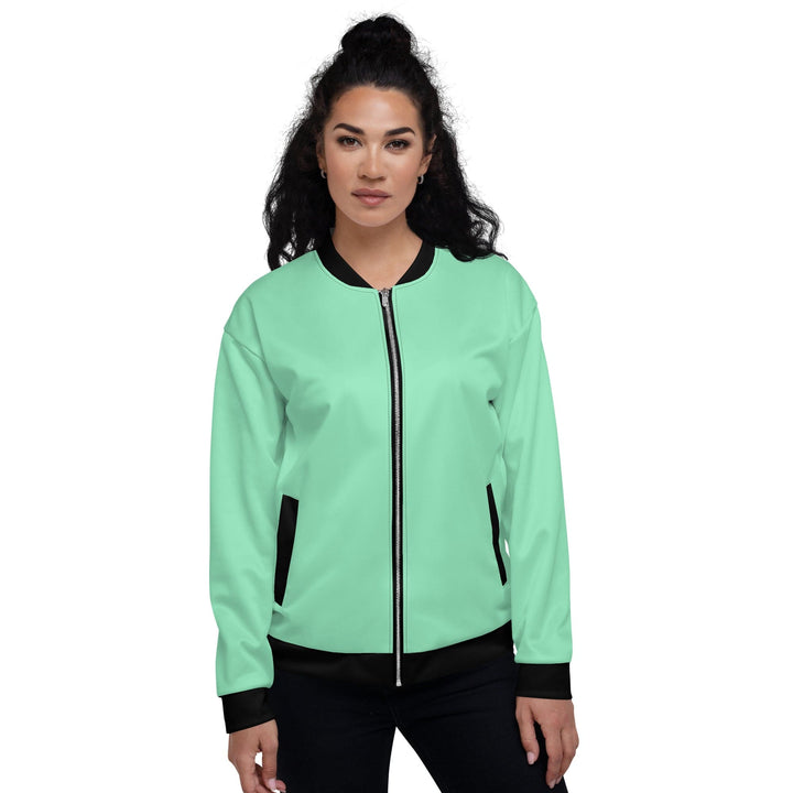 Womens Bomber Jacket Seafoam Green - Womens | Jackets | Bombers