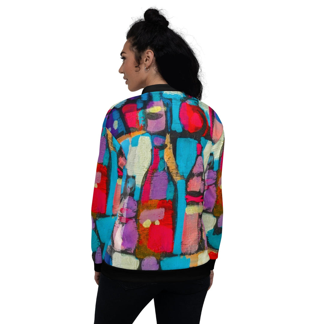 Womens Bomber Jacket Sutileza Smooth Print