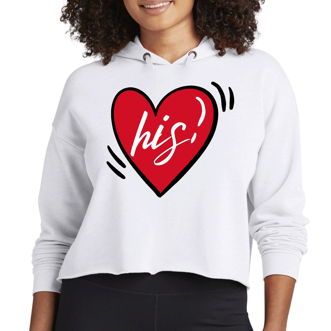 Womens Cropped Hoodie Say It Soul His Heart Couples - Womens | Hoodies | Cropped