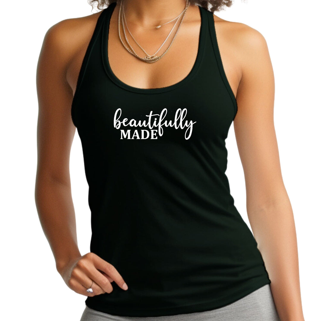 Womens Fitness Tank Top Graphic T-shirt Beautifully Made Inspiration - Womens