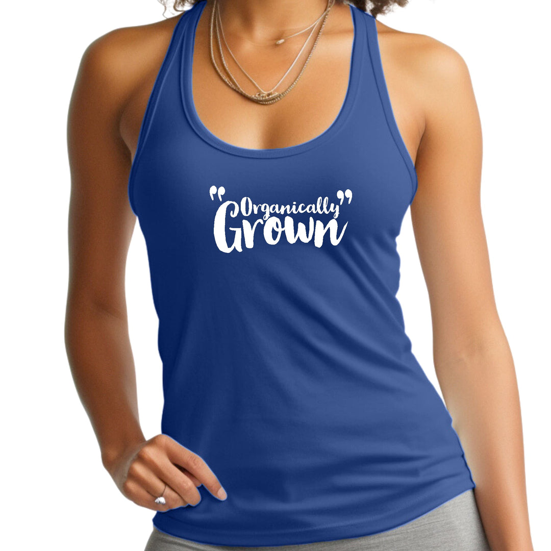 Womens Fitness Tank Top Graphic T-shirt Organically Grown - Womens | Tank Tops