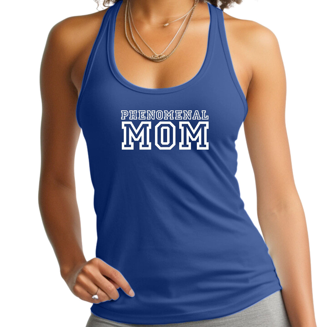 Womens Fitness Tank Top Graphic T-shirt Phenomenal Mom Print - Womens | Tank