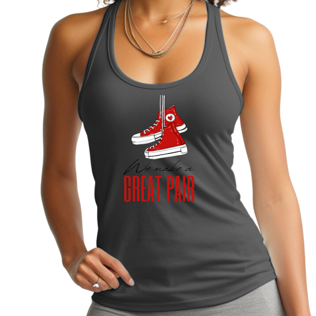 Womens Fitness Tank Top Graphic T-shirt Say it Soul we Make a Great - Womens