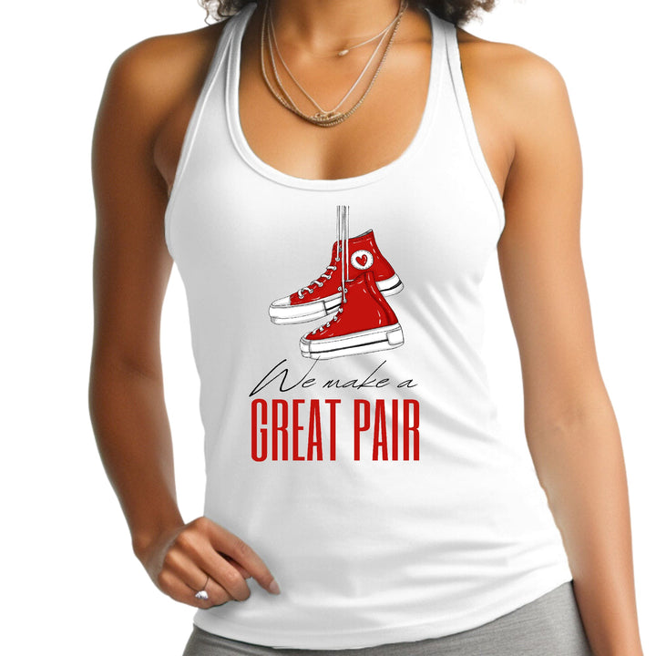 Womens Fitness Tank Top Graphic T-shirt Say It Soul We Make a Great - Womens