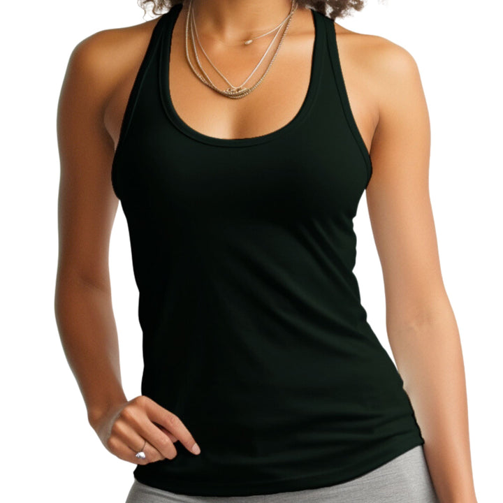 Womens Fitness Tank Top Graphic T-shirt, - Womens | Tank Tops
