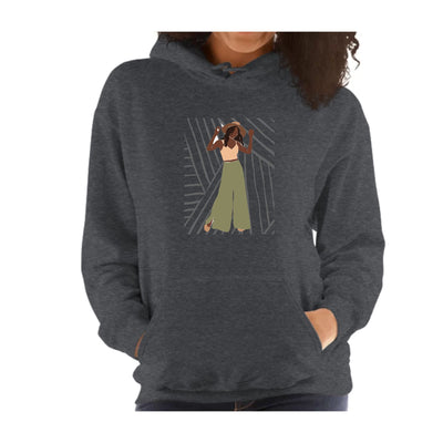 Womens Graphic Hoodie Say It Soul Its Her Groove Thing Positive - Hoodies
