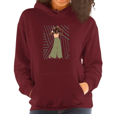 Womens Graphic Hoodie Say It Soul Its Her Groove Thing Positive - Hoodies