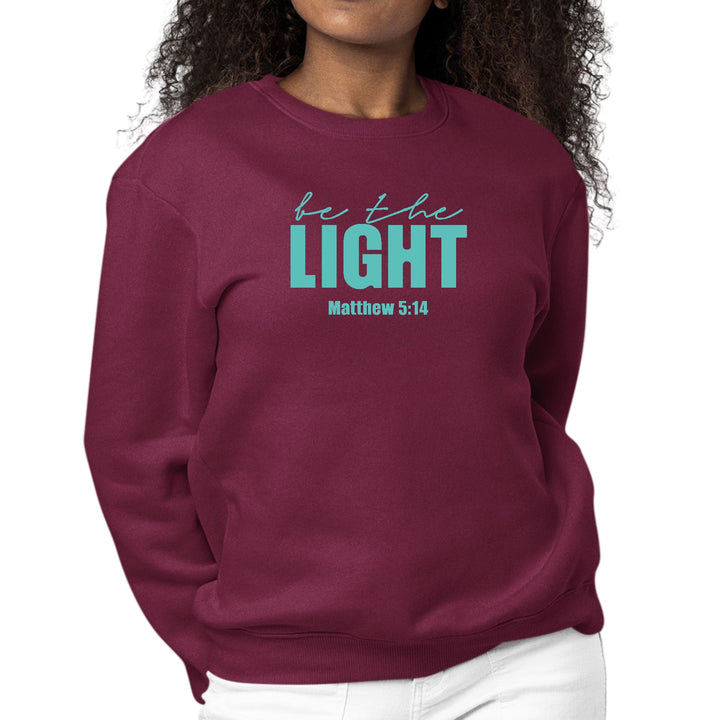 Womens Graphic Sweatshirt be the Light Print - Womens | Sweatshirts