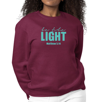 Womens Graphic Sweatshirt Be The Light Print - Womens | Sweatshirts