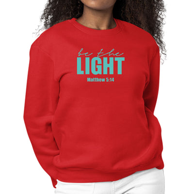 Womens Graphic Sweatshirt Be The Light Print - Womens | Sweatshirts