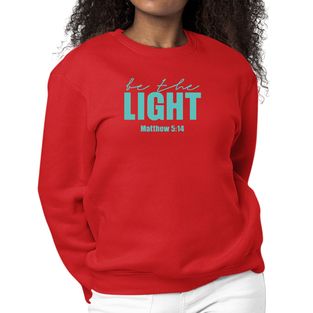 Womens Graphic Sweatshirt be the Light Print - Womens | Sweatshirts