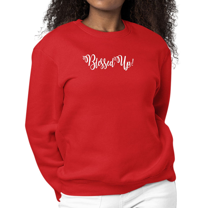 Womens Graphic Sweatshirt Blessed Up - Womens | Sweatshirts