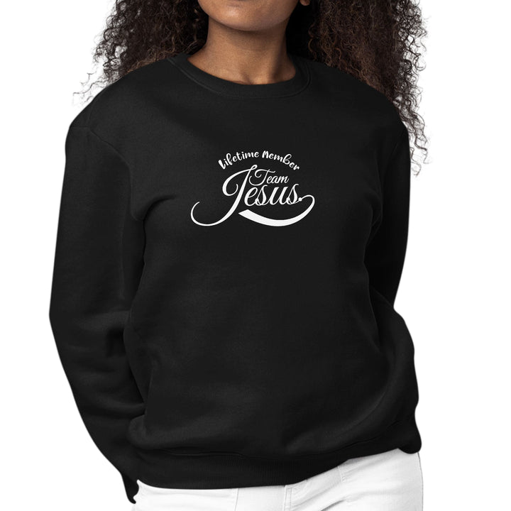 Womens Graphic Sweatshirt Lifetime Member Team Jesus - Womens | Sweatshirts