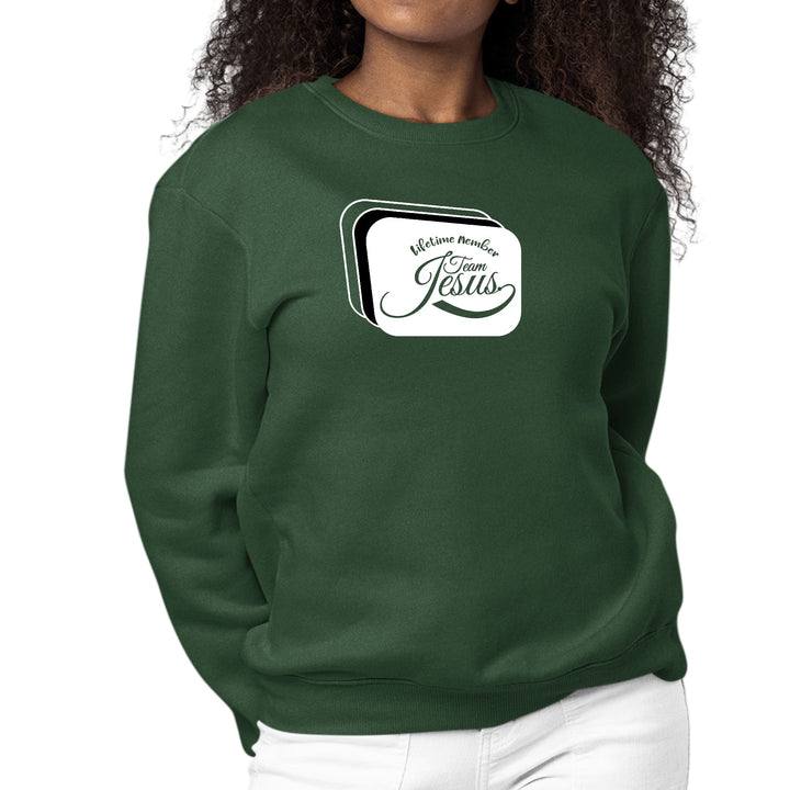 Womens Graphic Sweatshirt Lifetime Member Team Jesus - Womens | Sweatshirts