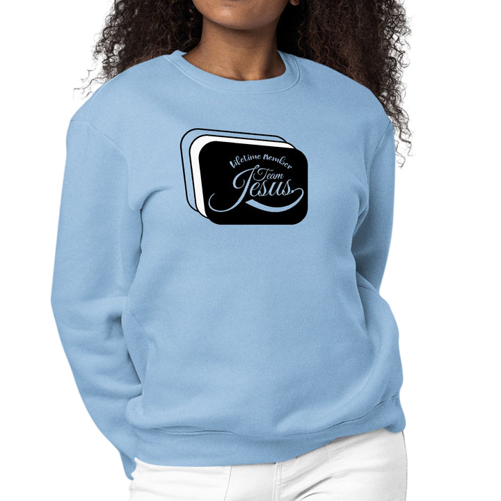 Womens Graphic Sweatshirt Lifetime Member Team Jesus - Womens | Sweatshirts