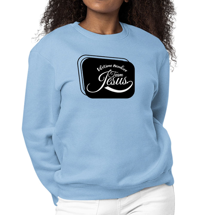 Womens Graphic Sweatshirt Lifetime Member Team Jesus - Womens | Sweatshirts