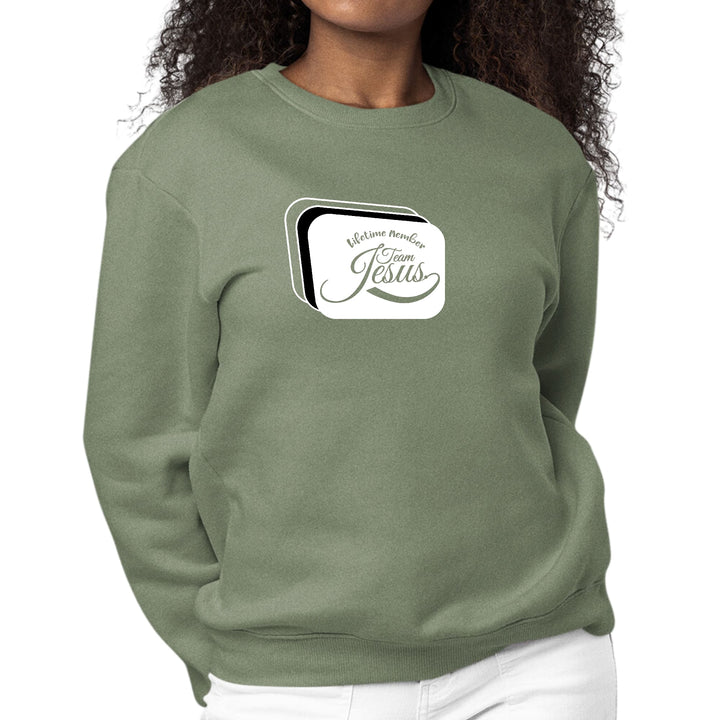 Womens Graphic Sweatshirt Lifetime Member Team Jesus - Womens | Sweatshirts