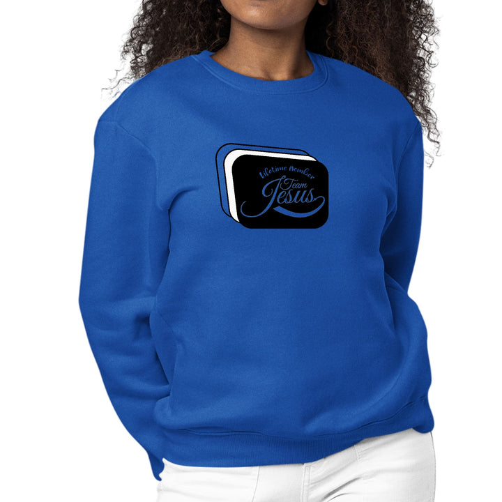 Womens Graphic Sweatshirt Lifetime Member Team Jesus - Womens | Sweatshirts