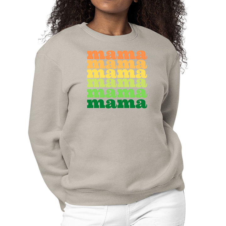 Womens Graphic Sweatshirt Mama Celebrating Mothers - Womens | Sweatshirts