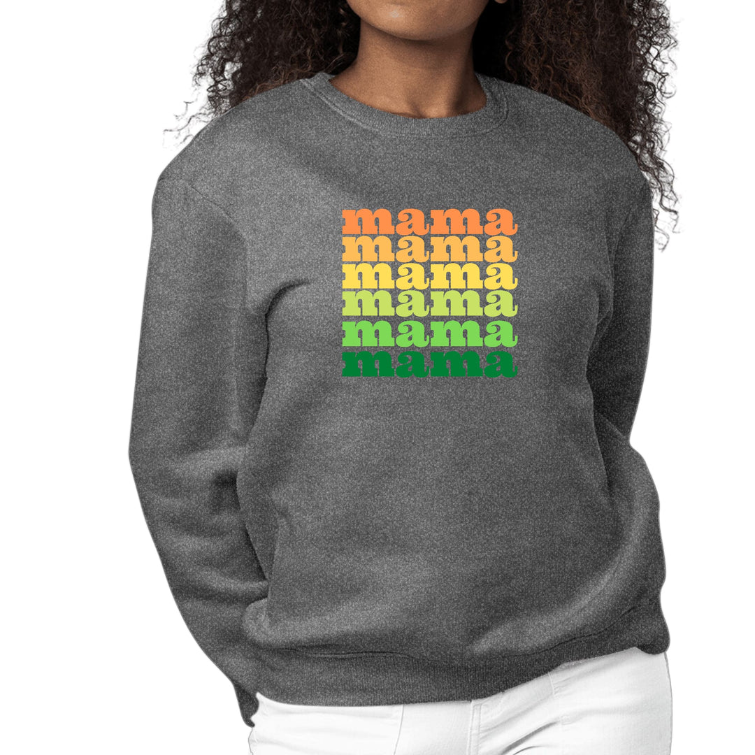 Womens Graphic Sweatshirt Mama Celebrating Mothers - Womens | Sweatshirts