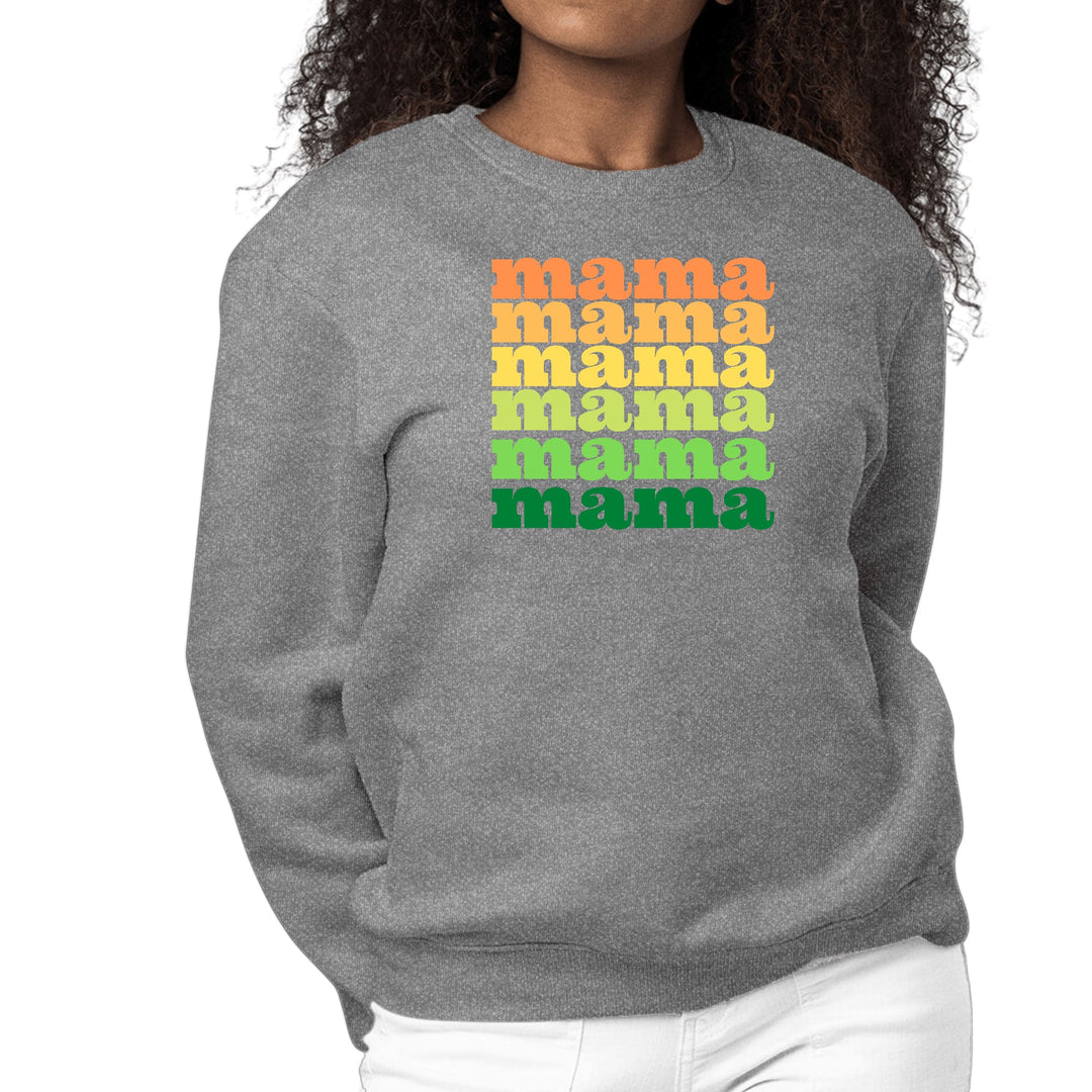 Womens Graphic Sweatshirt Mama Celebrating Mothers - Womens | Sweatshirts