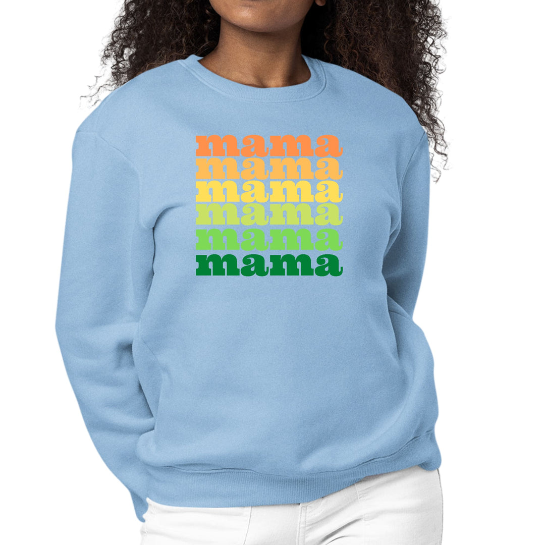 Womens Graphic Sweatshirt Mama Celebrating Mothers - Womens | Sweatshirts