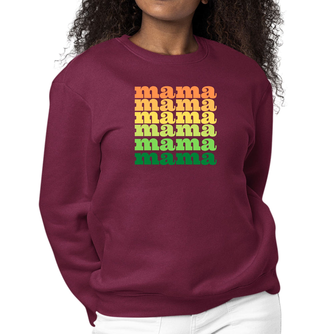 Womens Graphic Sweatshirt Mama Celebrating Mothers - Womens | Sweatshirts