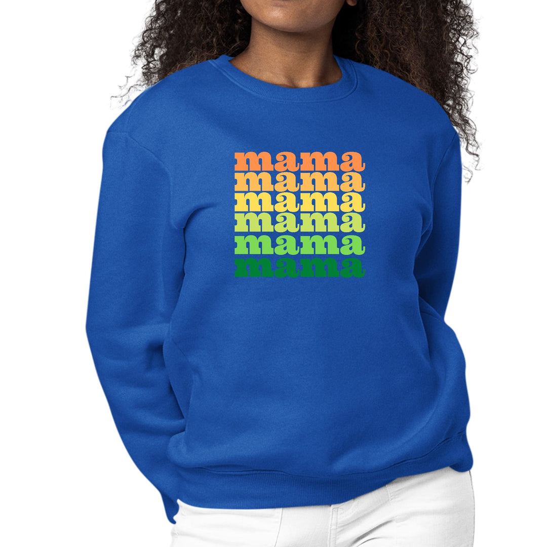 Womens Graphic Sweatshirt Mama Celebrating Mothers - Womens | Sweatshirts