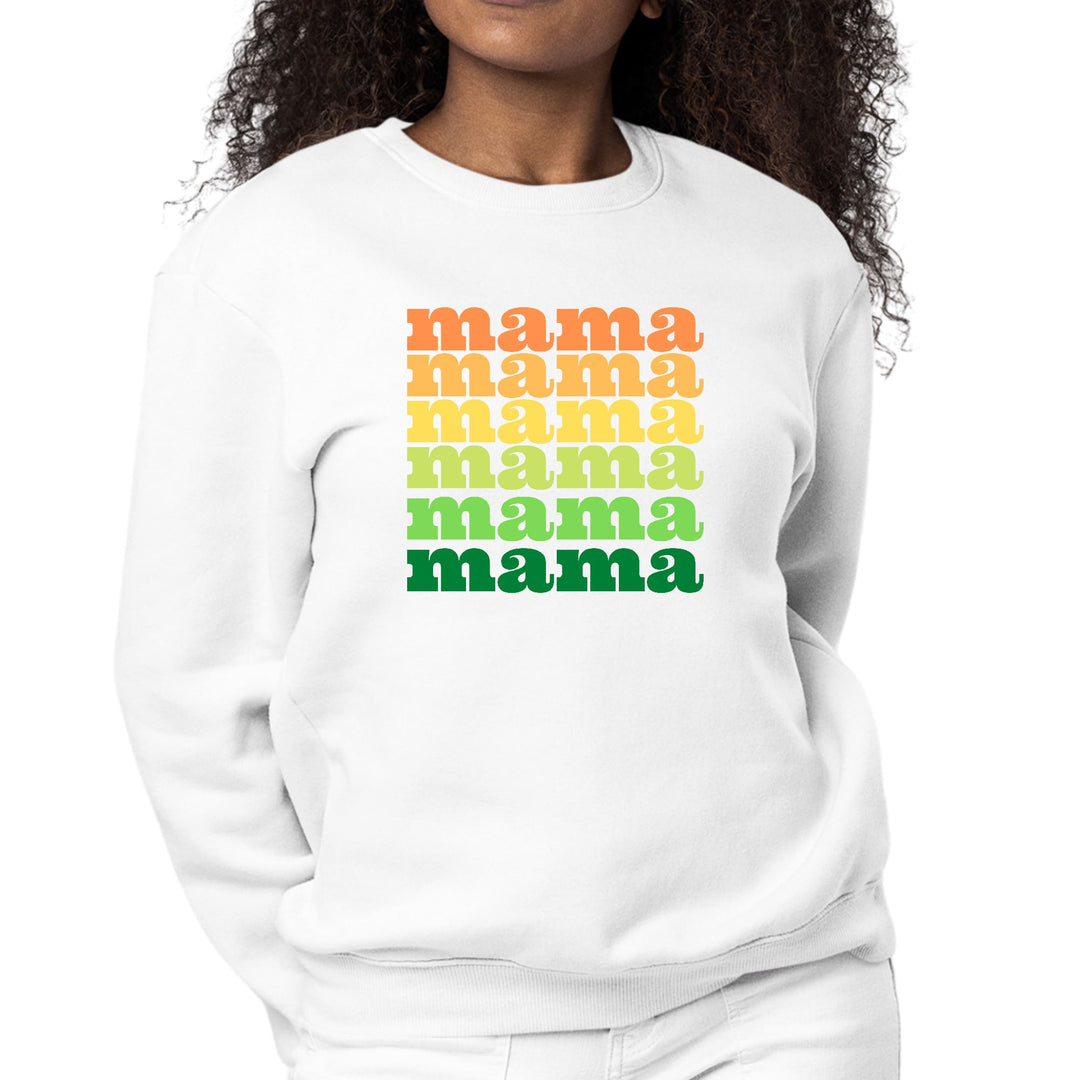 Womens Graphic Sweatshirt Mama Celebrating Mothers - Womens | Sweatshirts