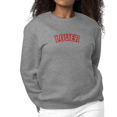 Womens Graphic Sweatshirt Say It Soul Lover Red - Womens | Sweatshirts